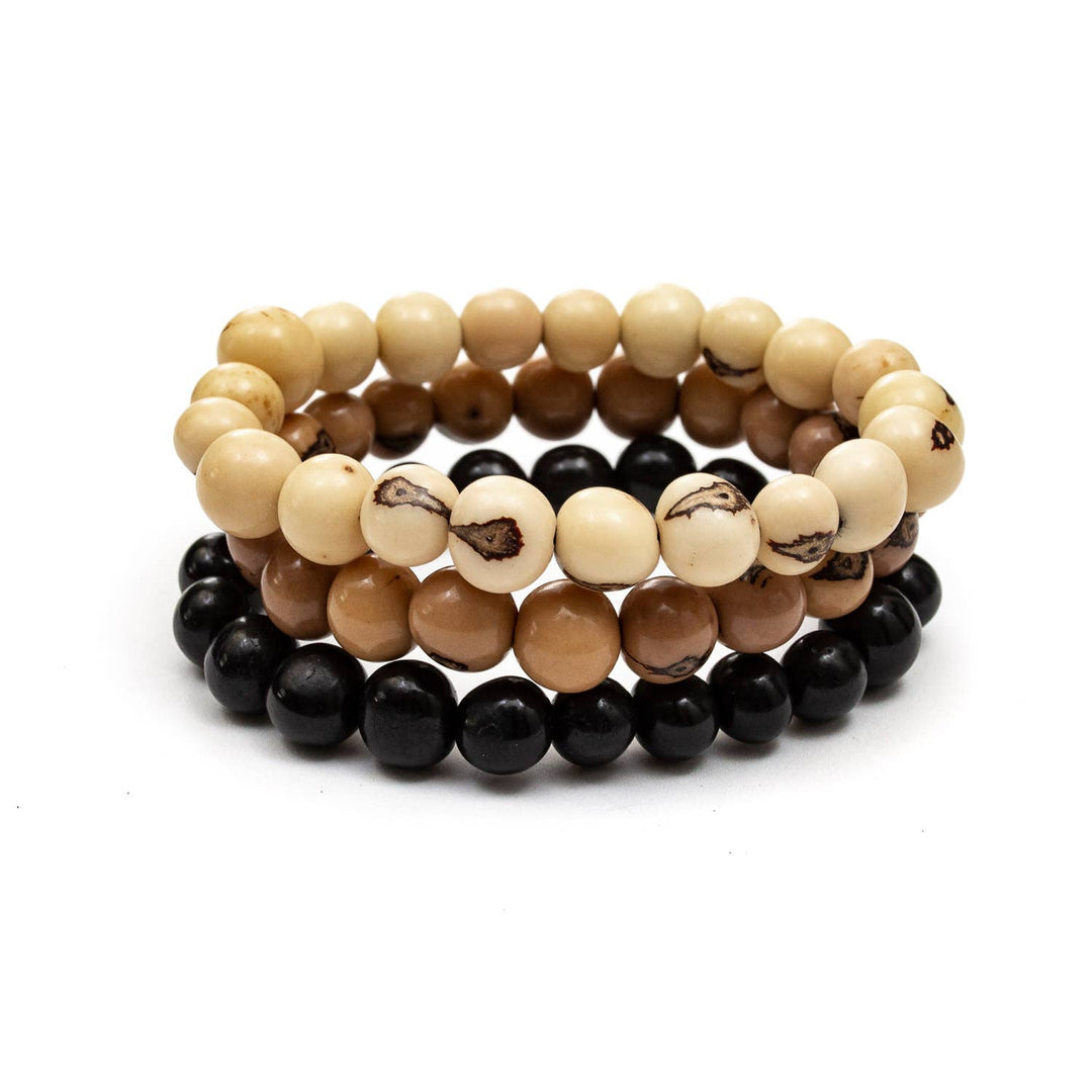 Stackable Acai Bracelet Various Colors - Ecuador
