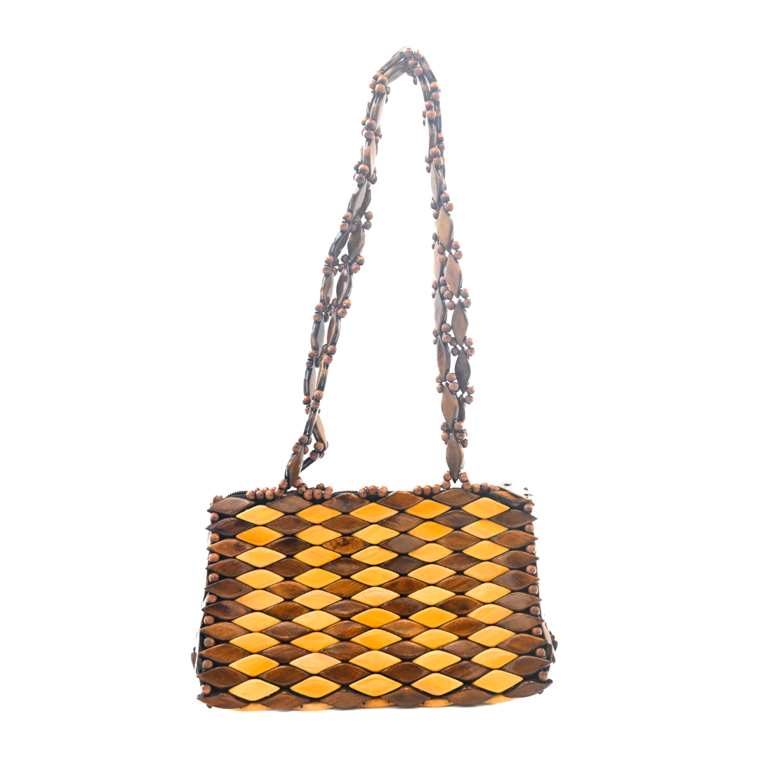 Paris Mini Shoulder Bag , Dual Color - Brazil