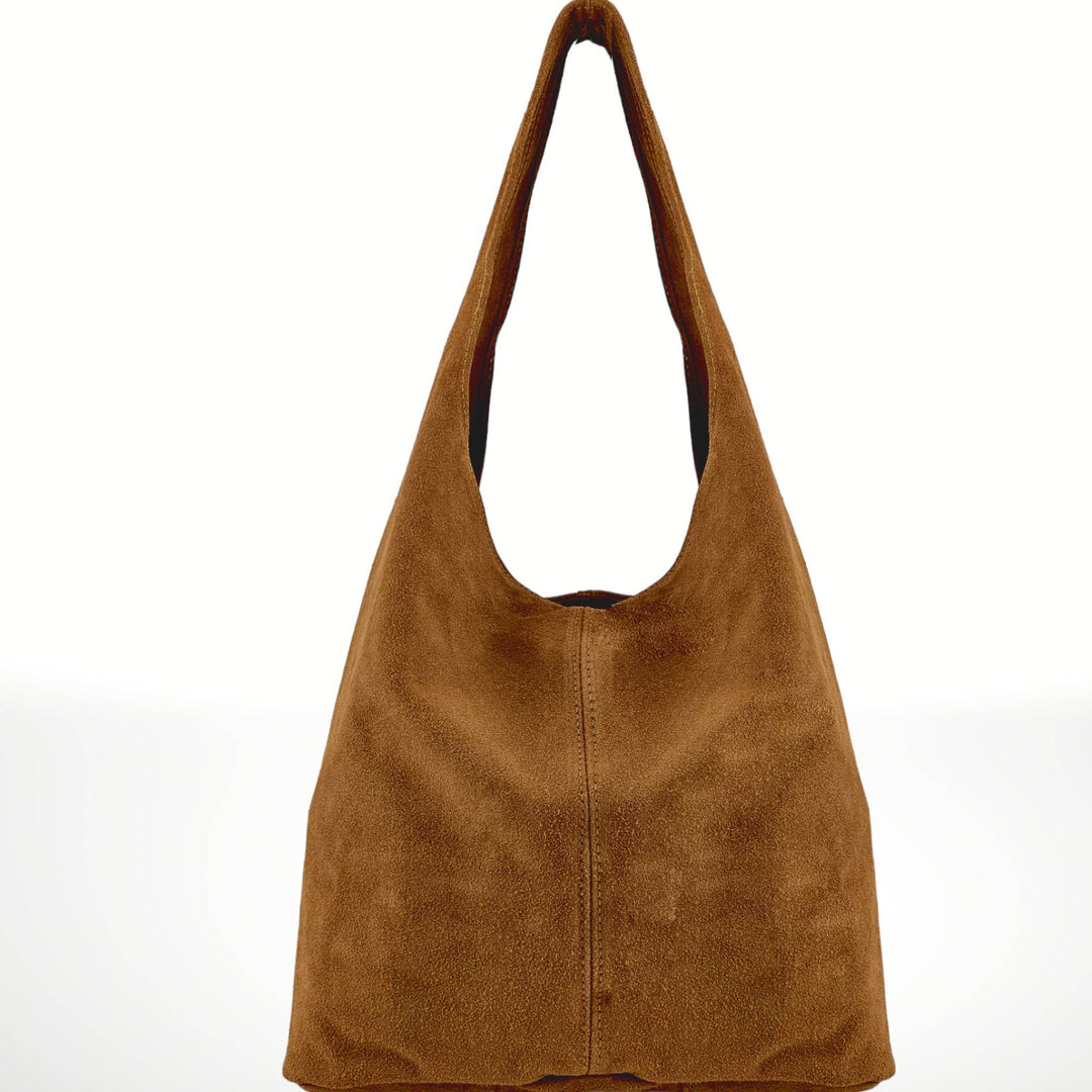 Silvia Suede Leather Bag - Italy