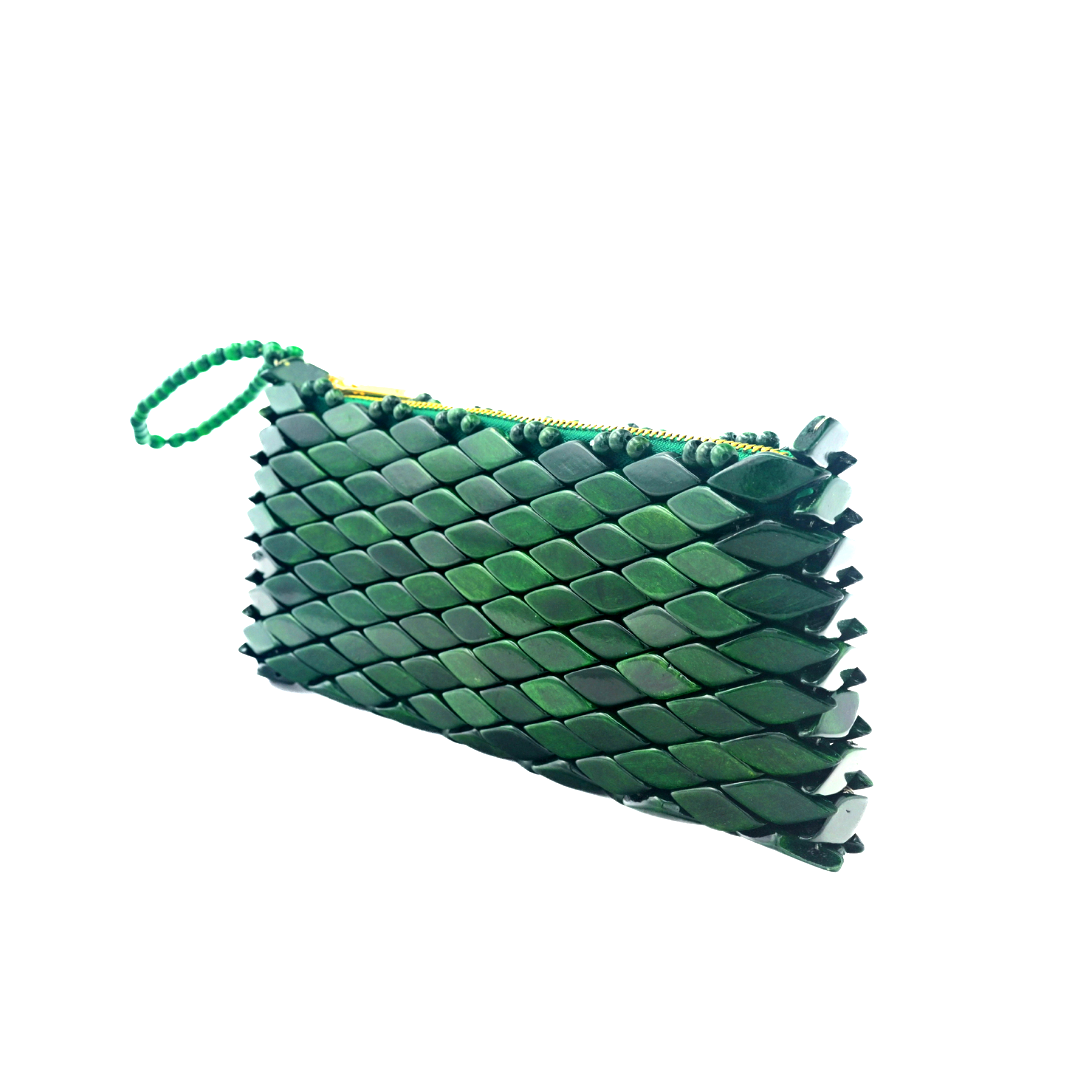 London Wallet Large, Emerald Green - Brazil