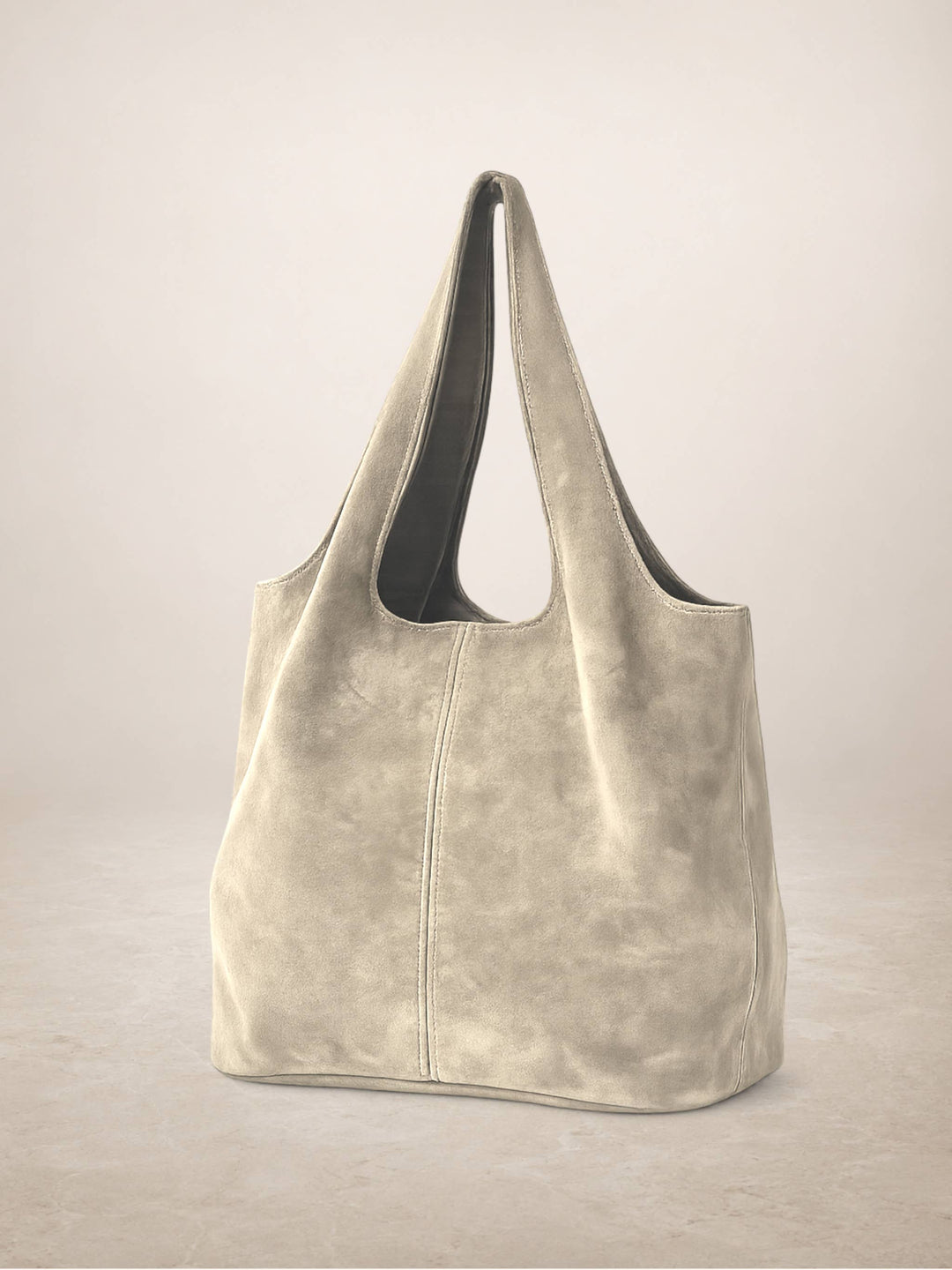 GIANNINA - Suede leather bag