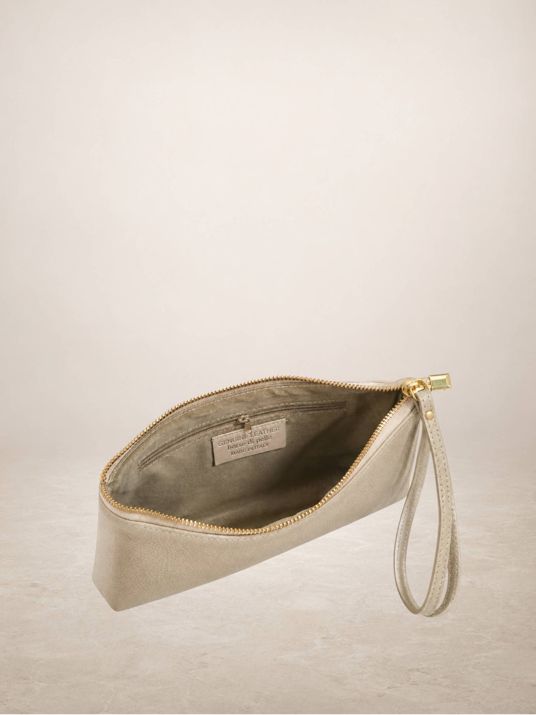 Irene Leather Clutch Bag - Italy