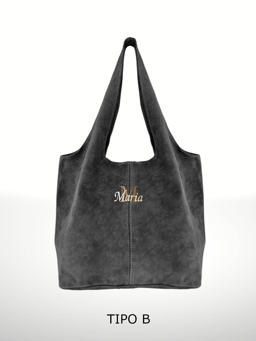 GIANNINA - Suede leather bag
