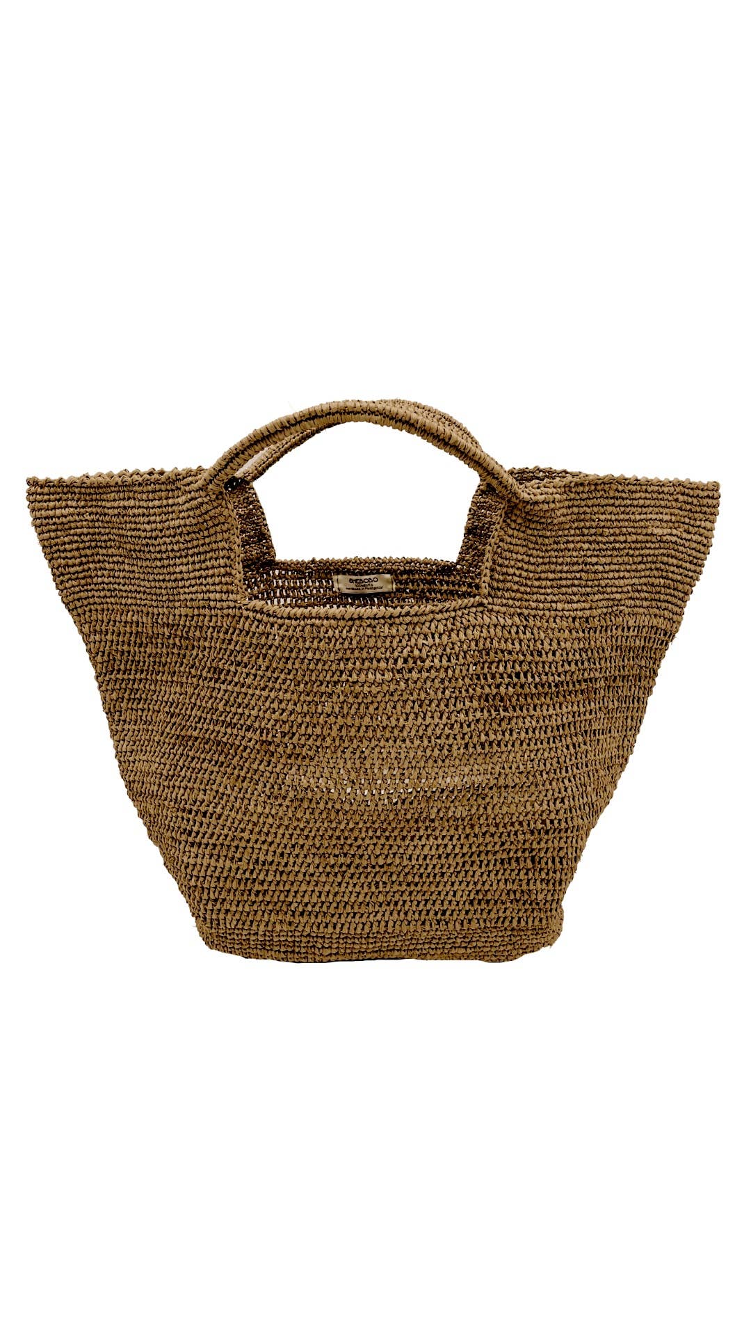 ConCon Crochet Straw Basket - Madagascar