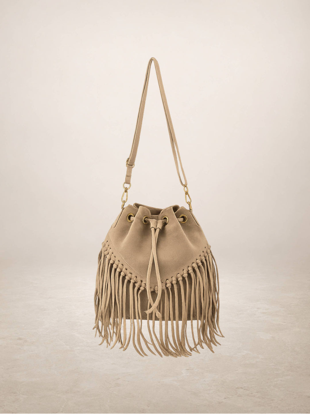 EMANUELA - Suede leather bag 220419