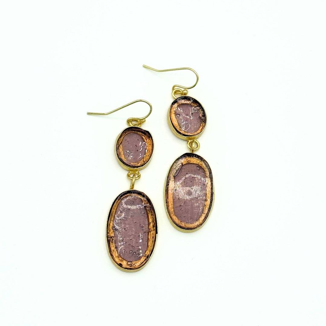 Vintage Window Pane Earrings - India