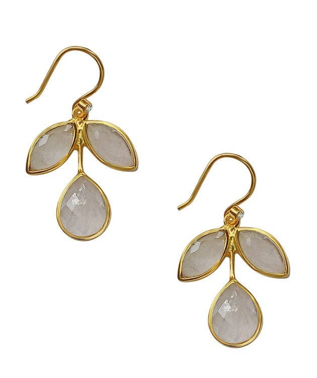 Gold Vermeil Amethyst Earrings- Connecticut