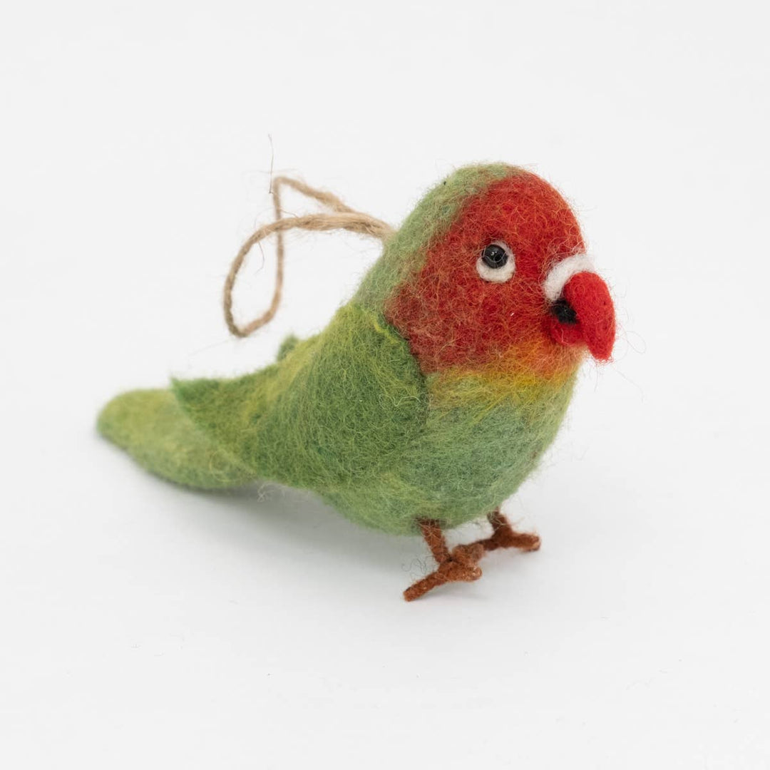 Ornament - Parrot- Love