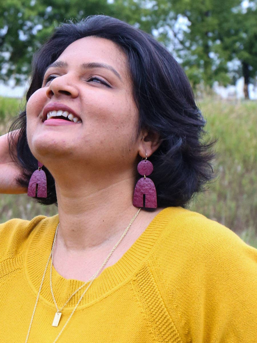 Statement Arch Earrings - India