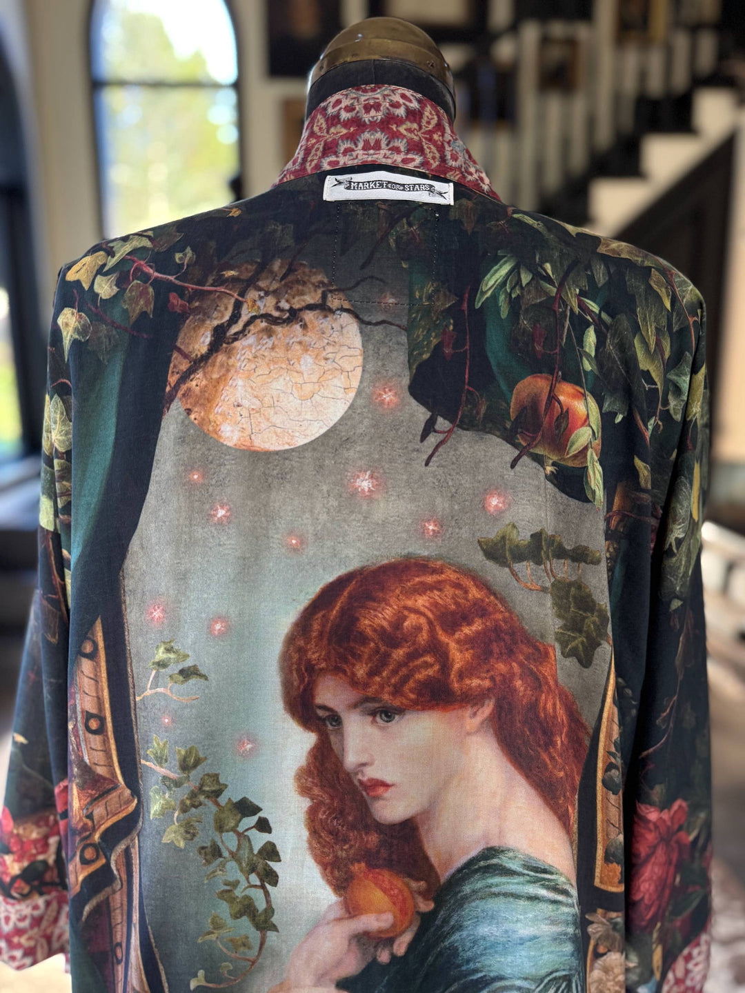 Solstice Matineé (mid-length) Duster w/ Persephone & Moon