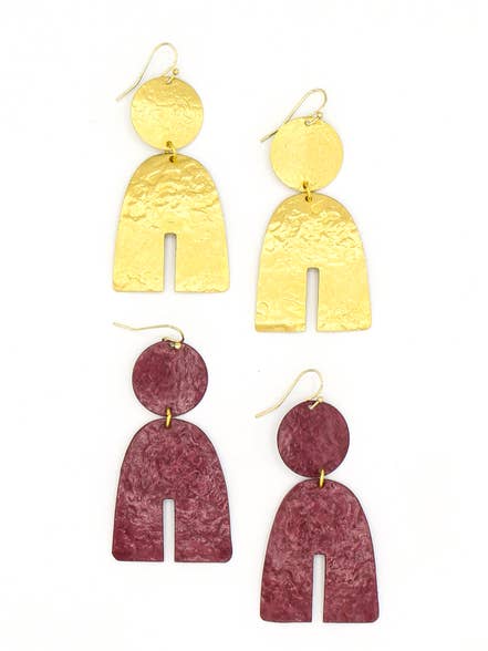 Statement Arch Earrings - India