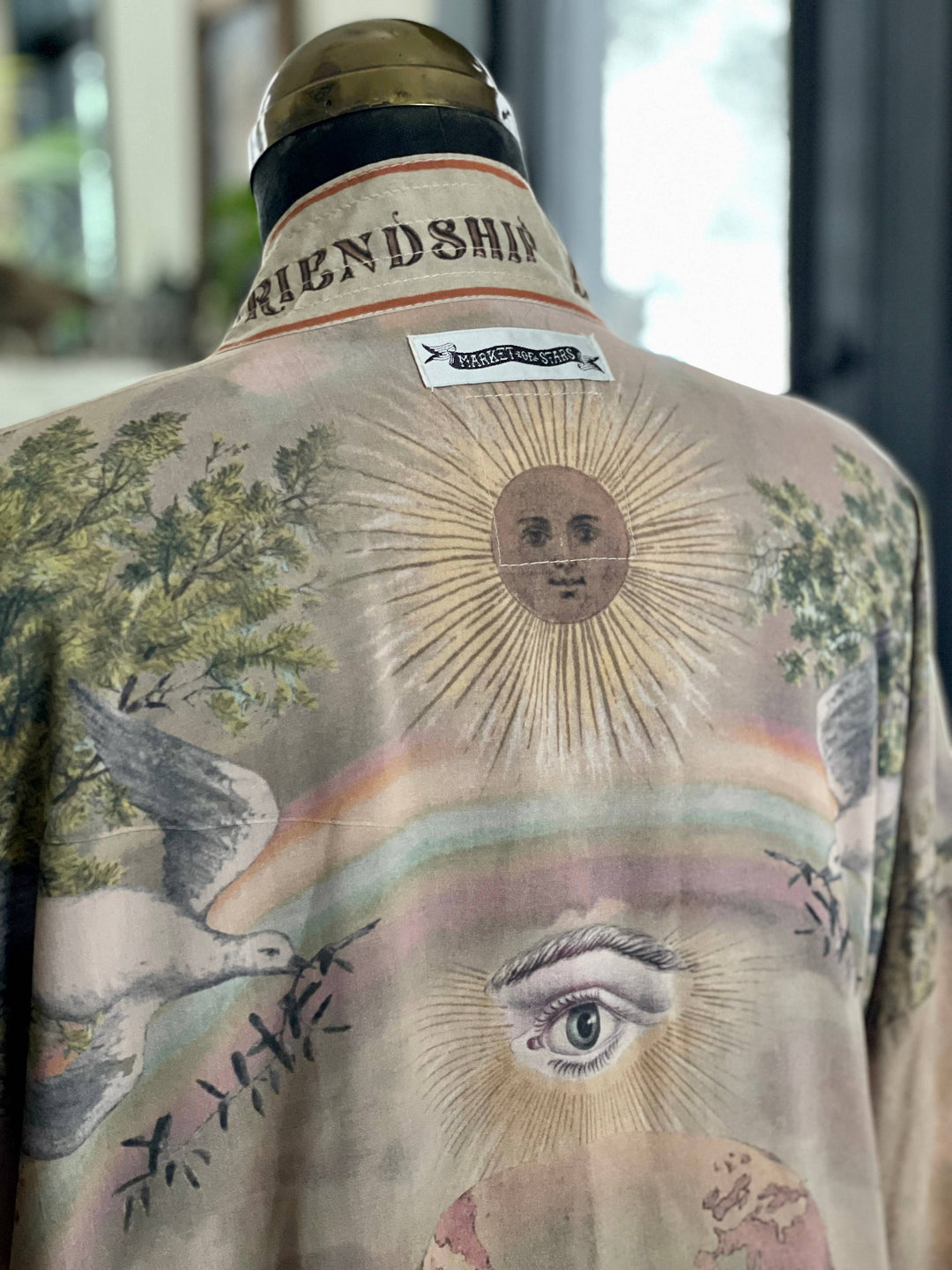 Friendship Love & Truth Vintage Wash Pixie Duster Kimono - Canada