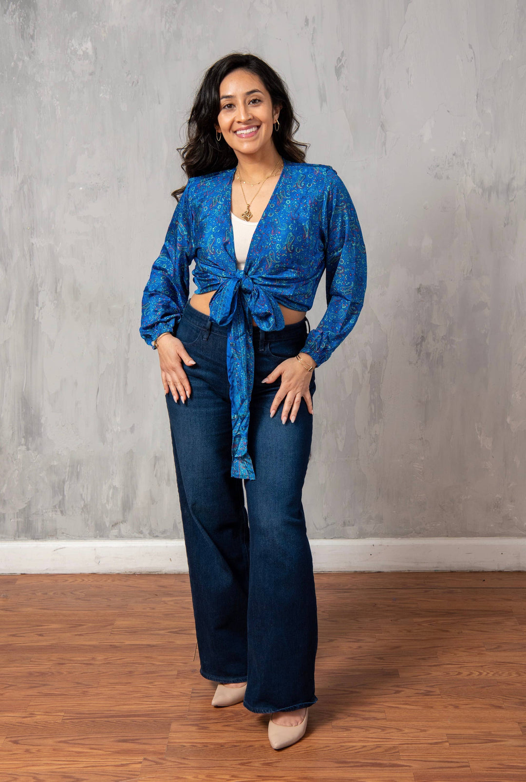 Sari Tie Blouse