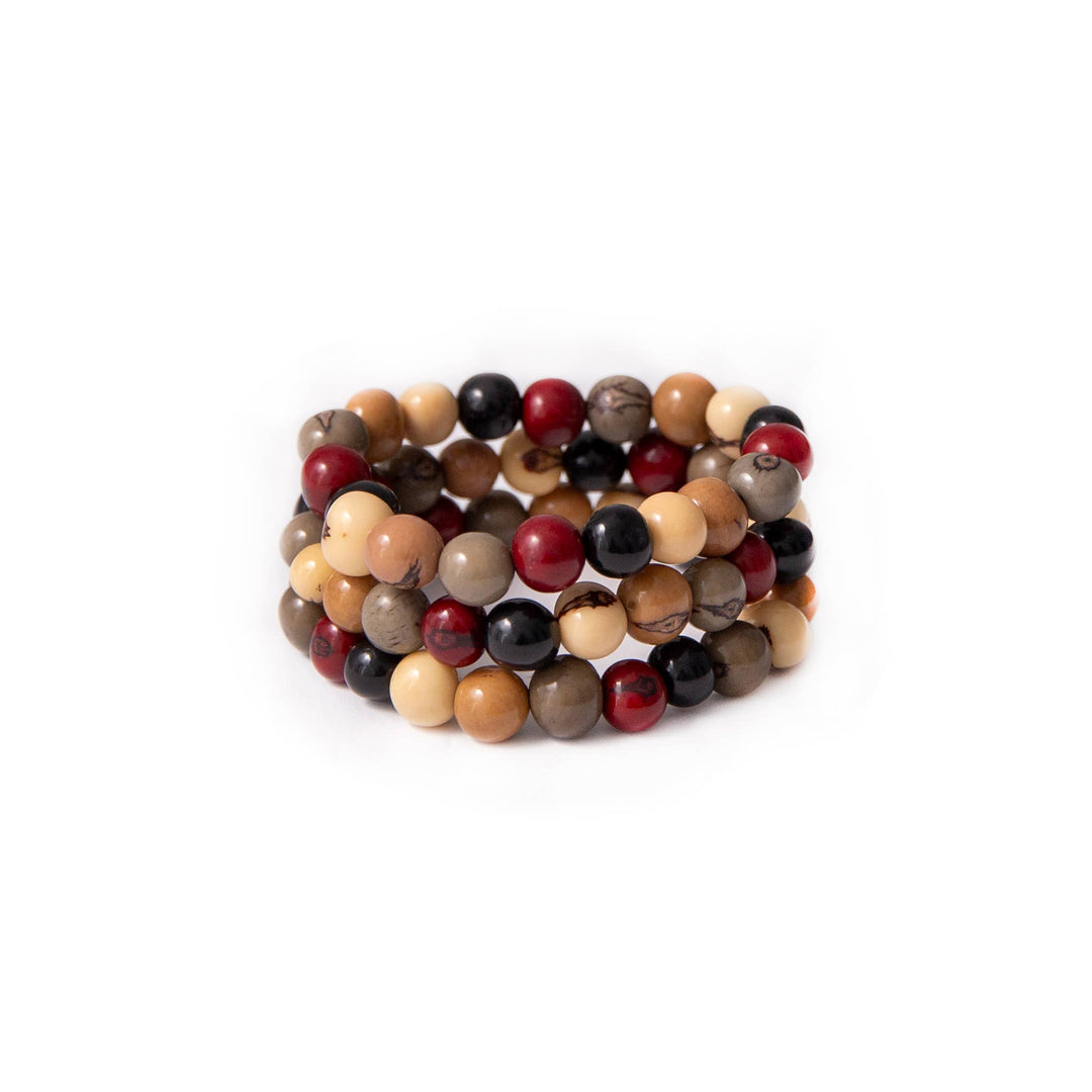 Stackable Acai Bracelet Various Colors - Ecuador