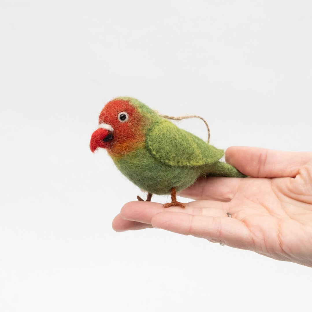 Ornament - Parrot- Love