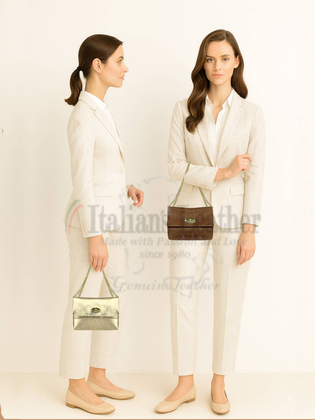 Daiana Suede Leather Bag - Italy