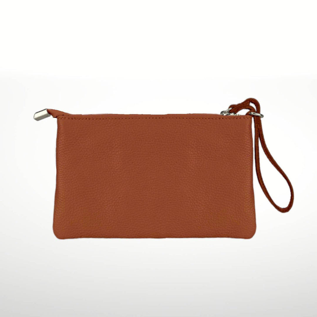 Irene Leather Clutch Bag - Italy