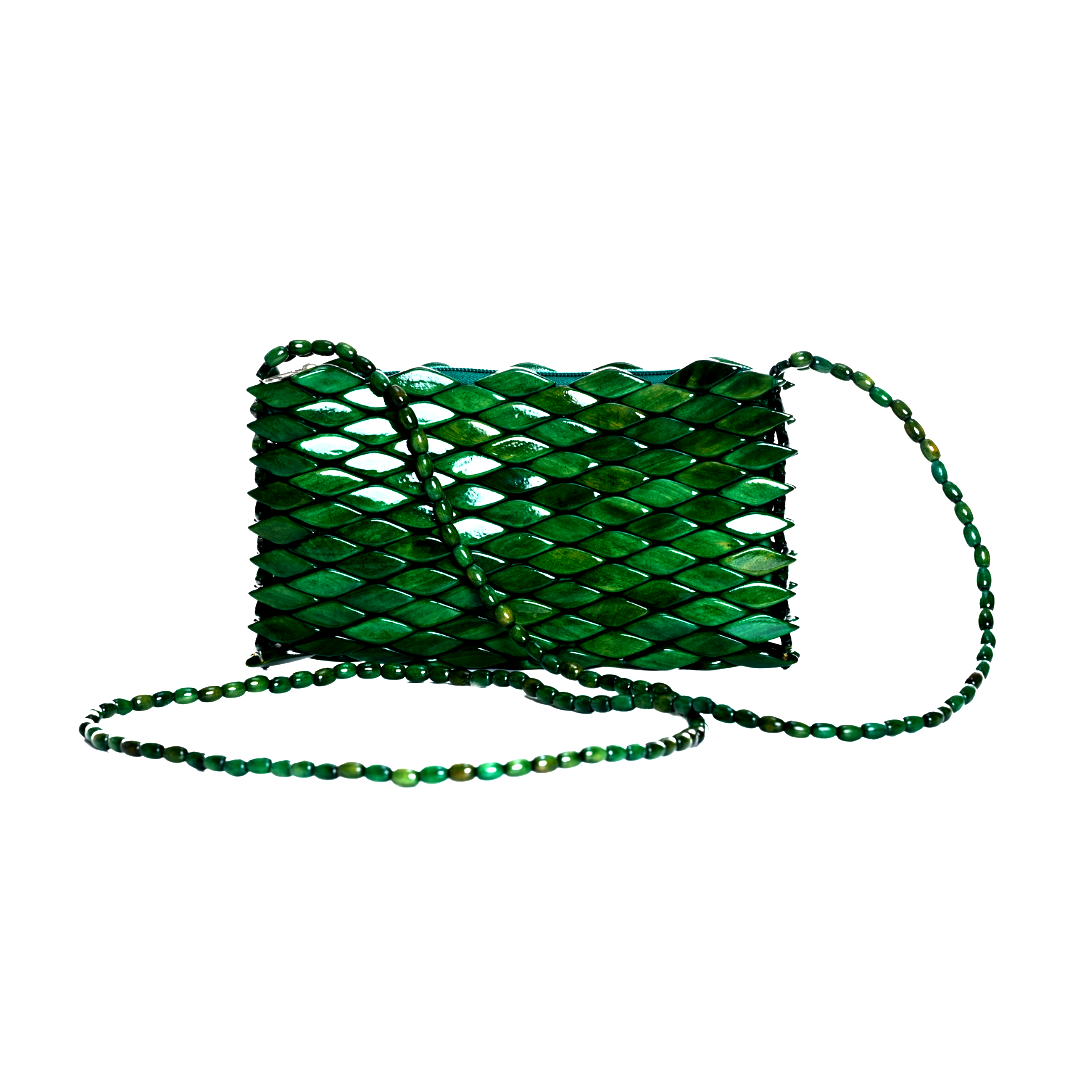 Crossbody Bag Santorini - Emerald Green - Brazil