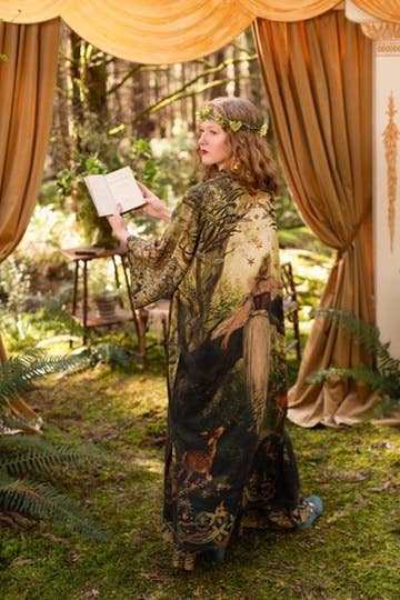 The Dawning Opera Duster Kimono Robe ft. Ophelia & Fawn