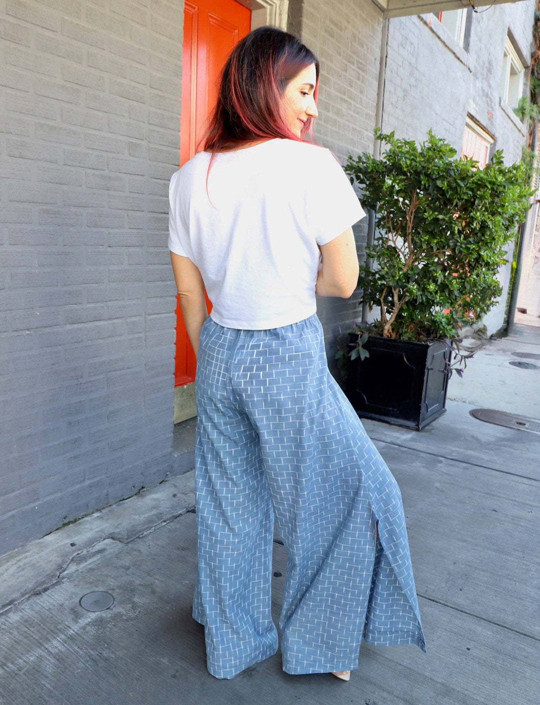 Nila Sky Organic Cotton Light Blue Spinnaker Pants