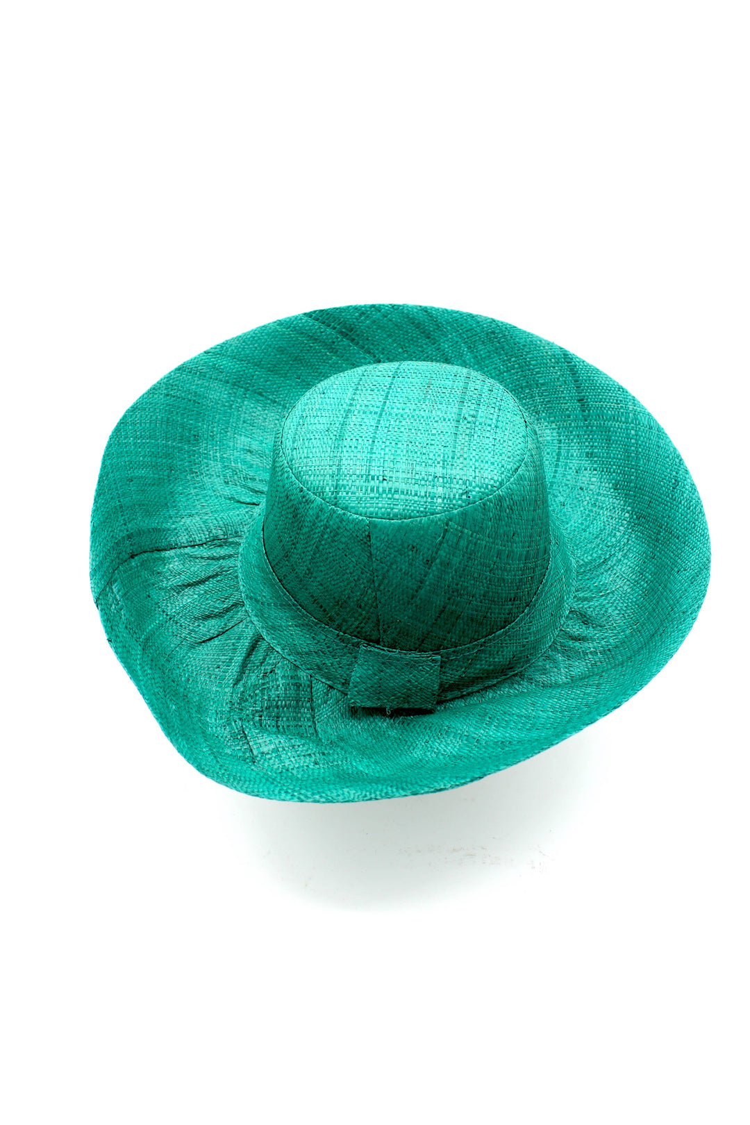 Monica 5" & 7" Wide Brim Solid Color Packable Straw Sun Hats