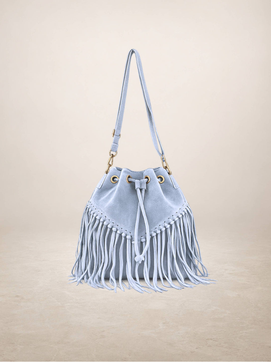 EMANUELA - Suede leather bag 220419