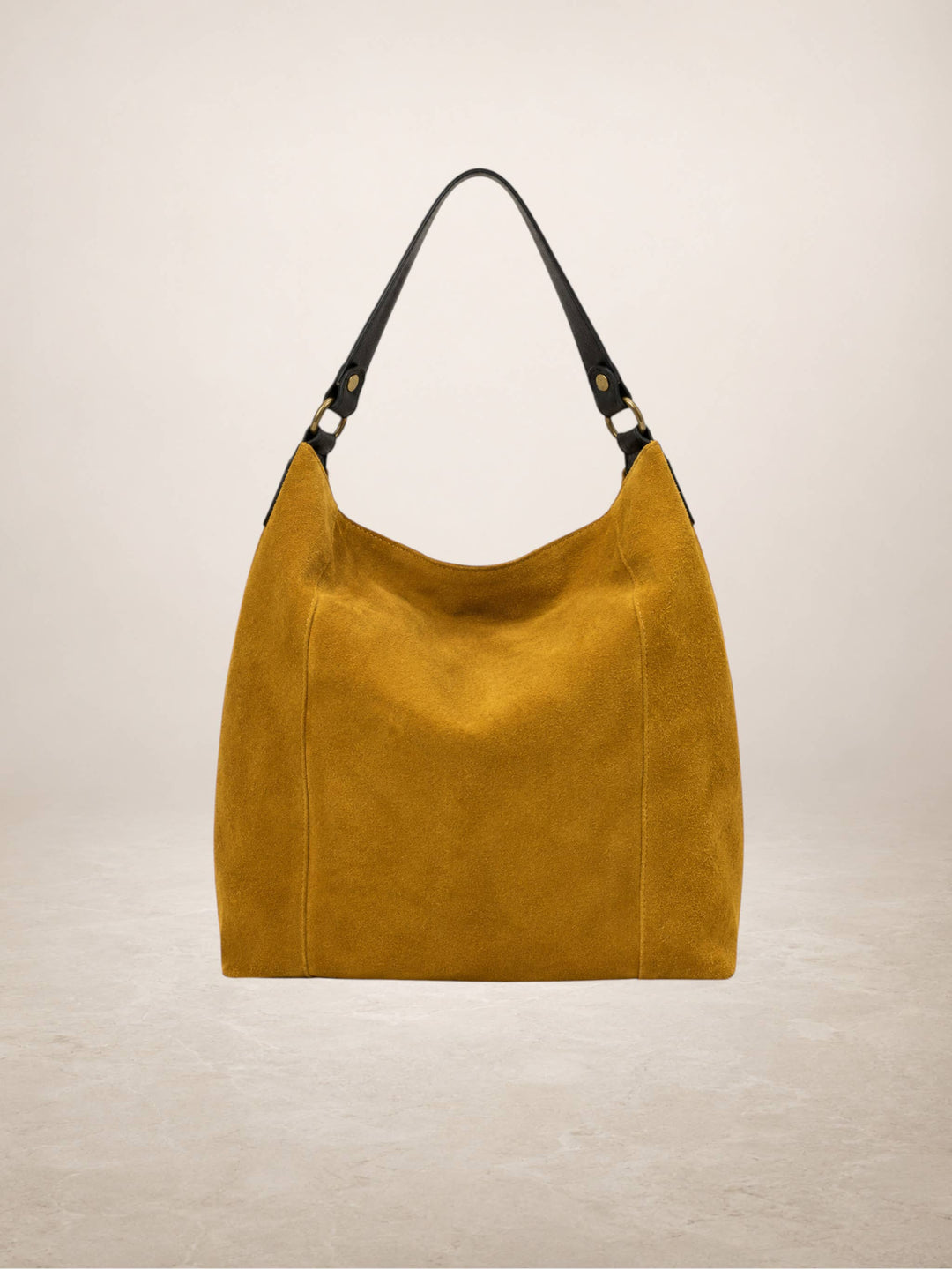 CARINA - Suede leather bag
