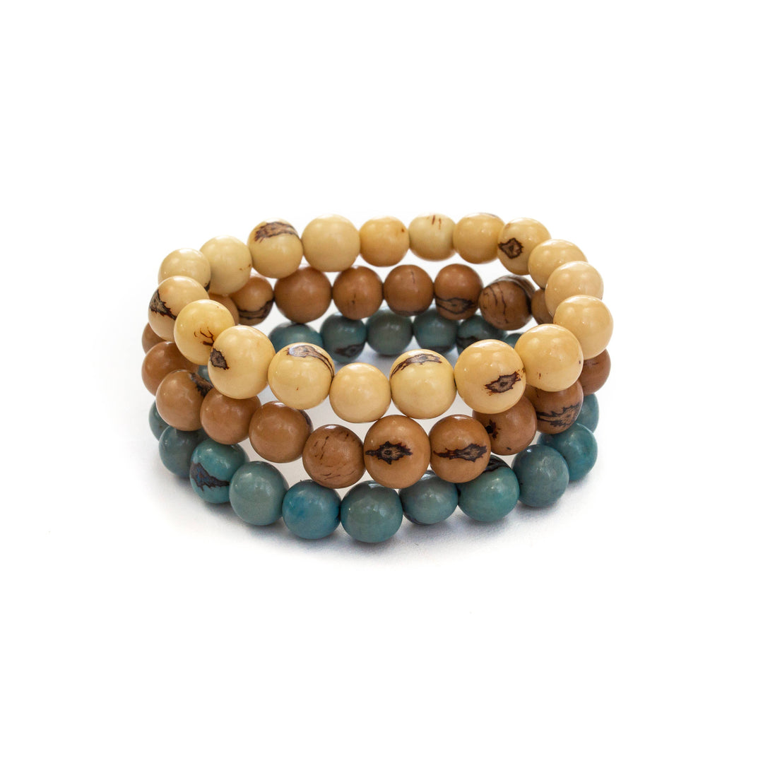 Stackable Acai Bracelet Various Colors - Ecuador