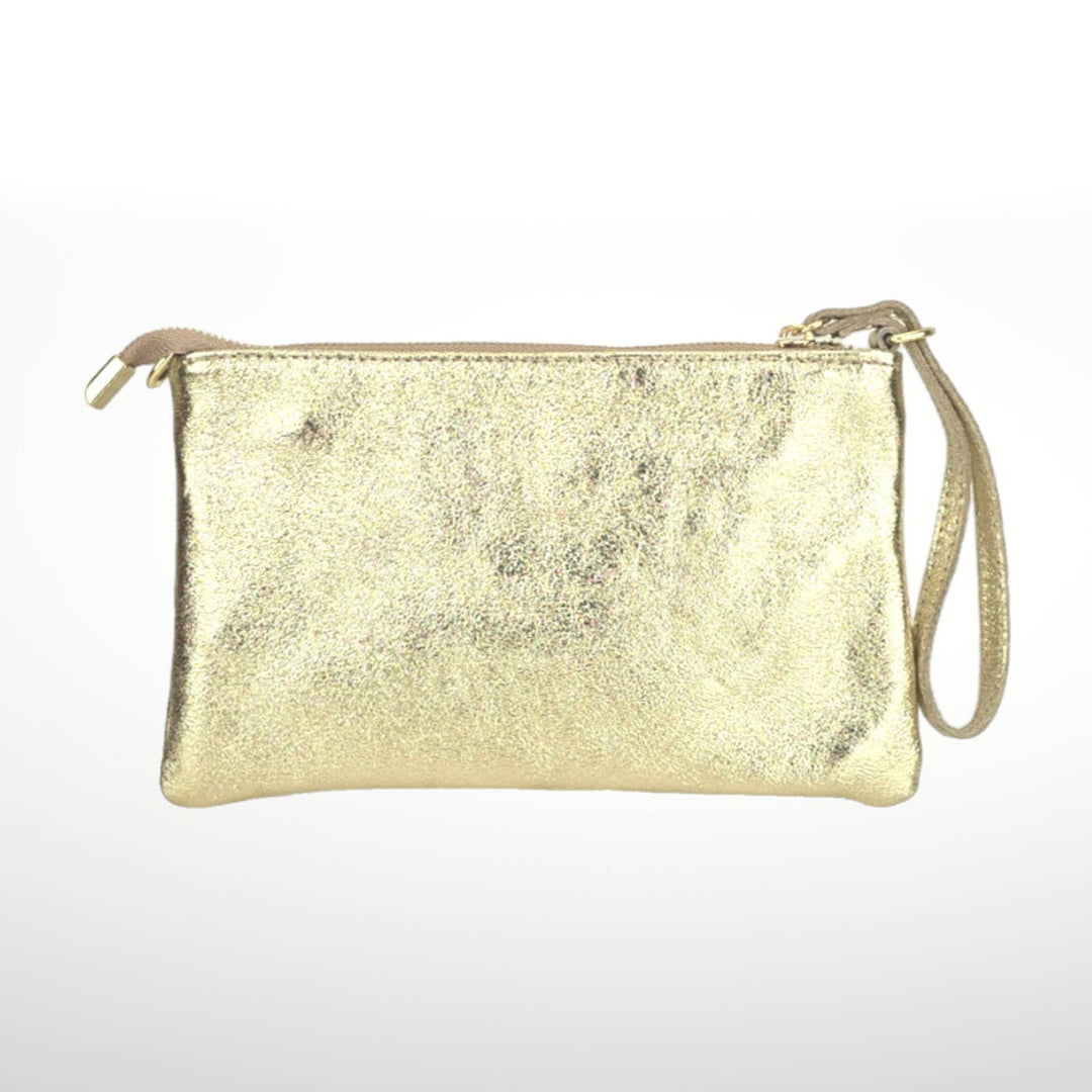 Irene Leather Clutch Bag - Italy