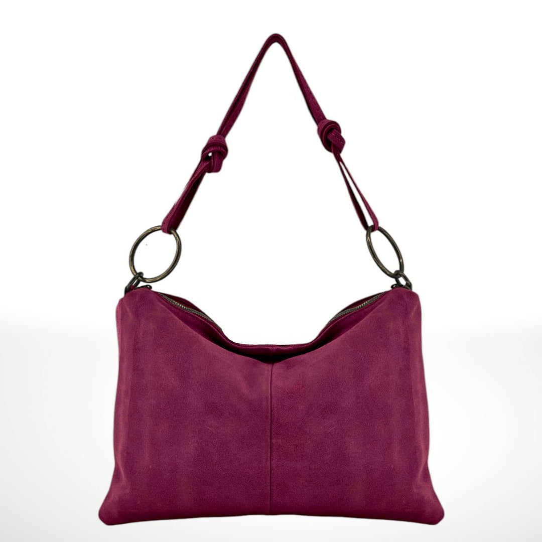 Gilda Suede Leather Bag - Italy