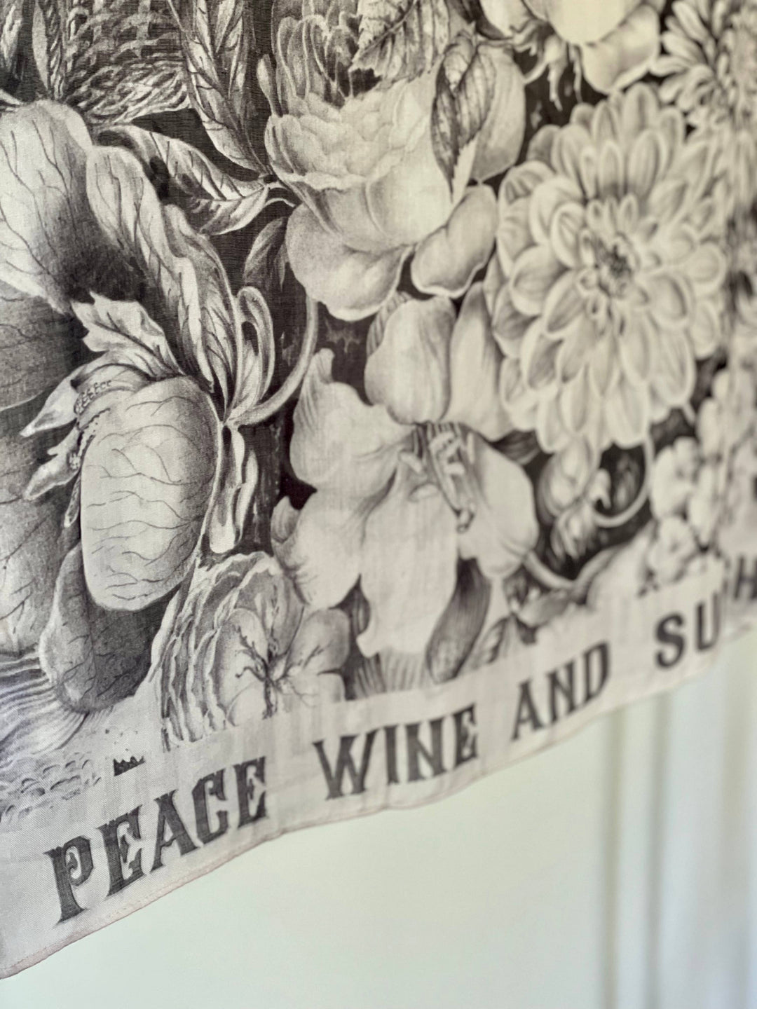 Peace Wine & Sunshine Printed Scarf - Canada