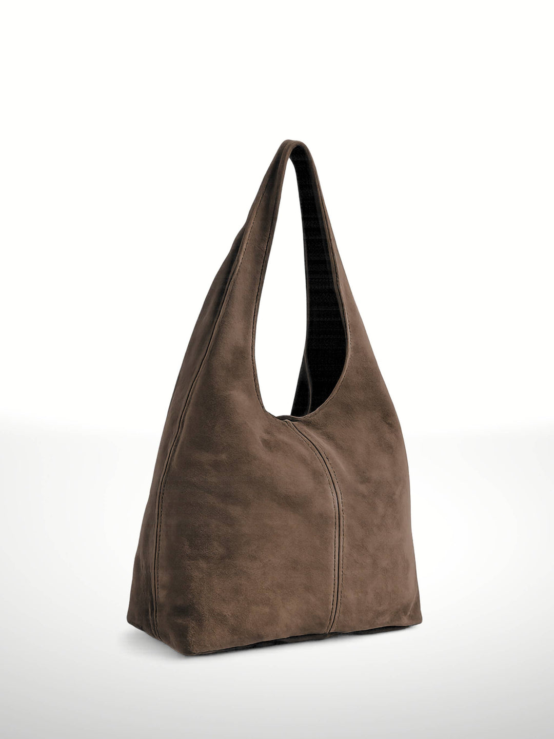 SILVIA - Suede leather bag