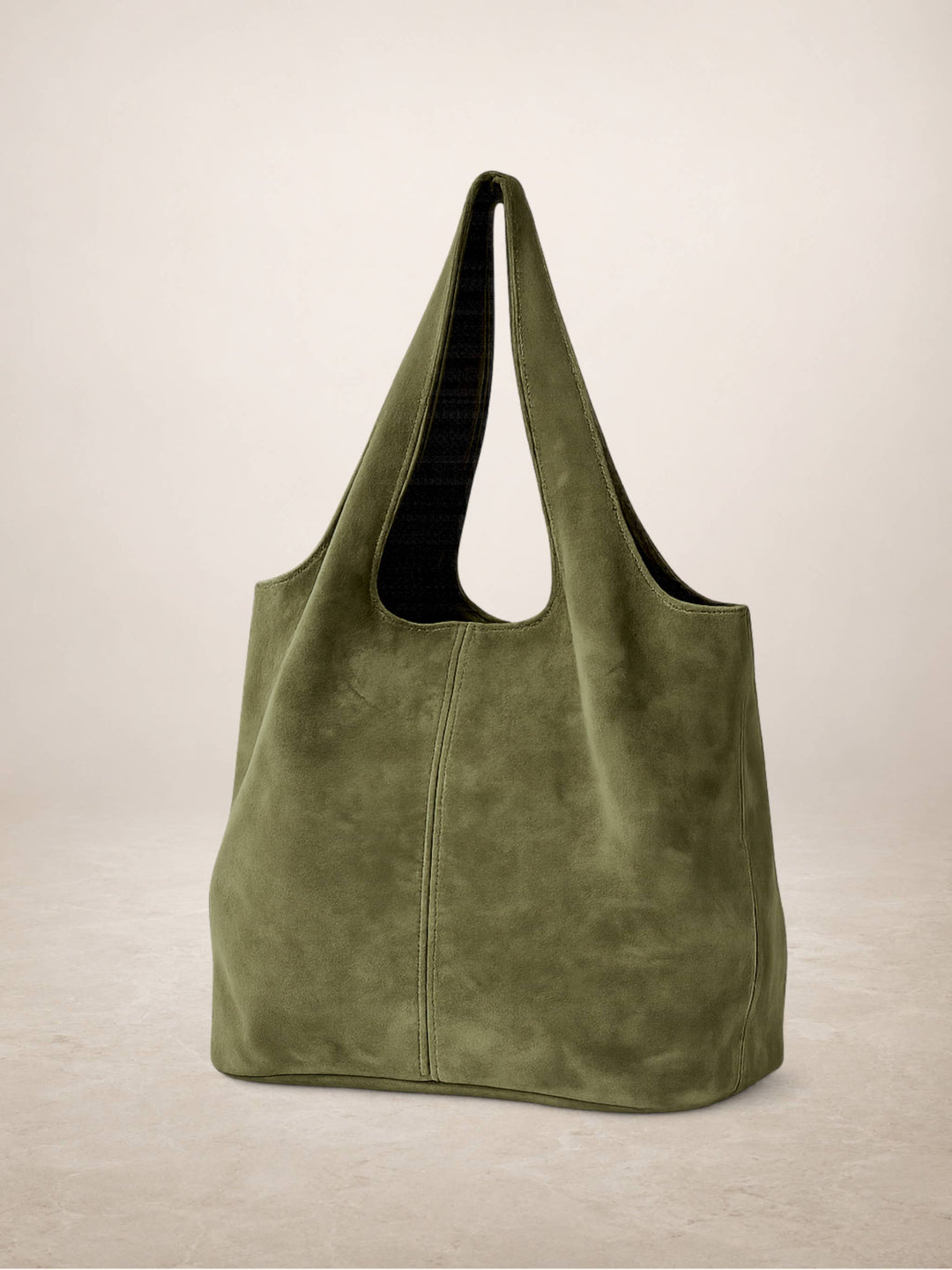 GIANNINA - Suede leather bag