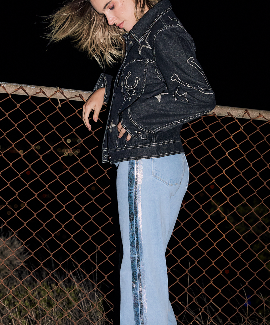 Rebel Wide Leg in Noa Wash - Sri Lanka