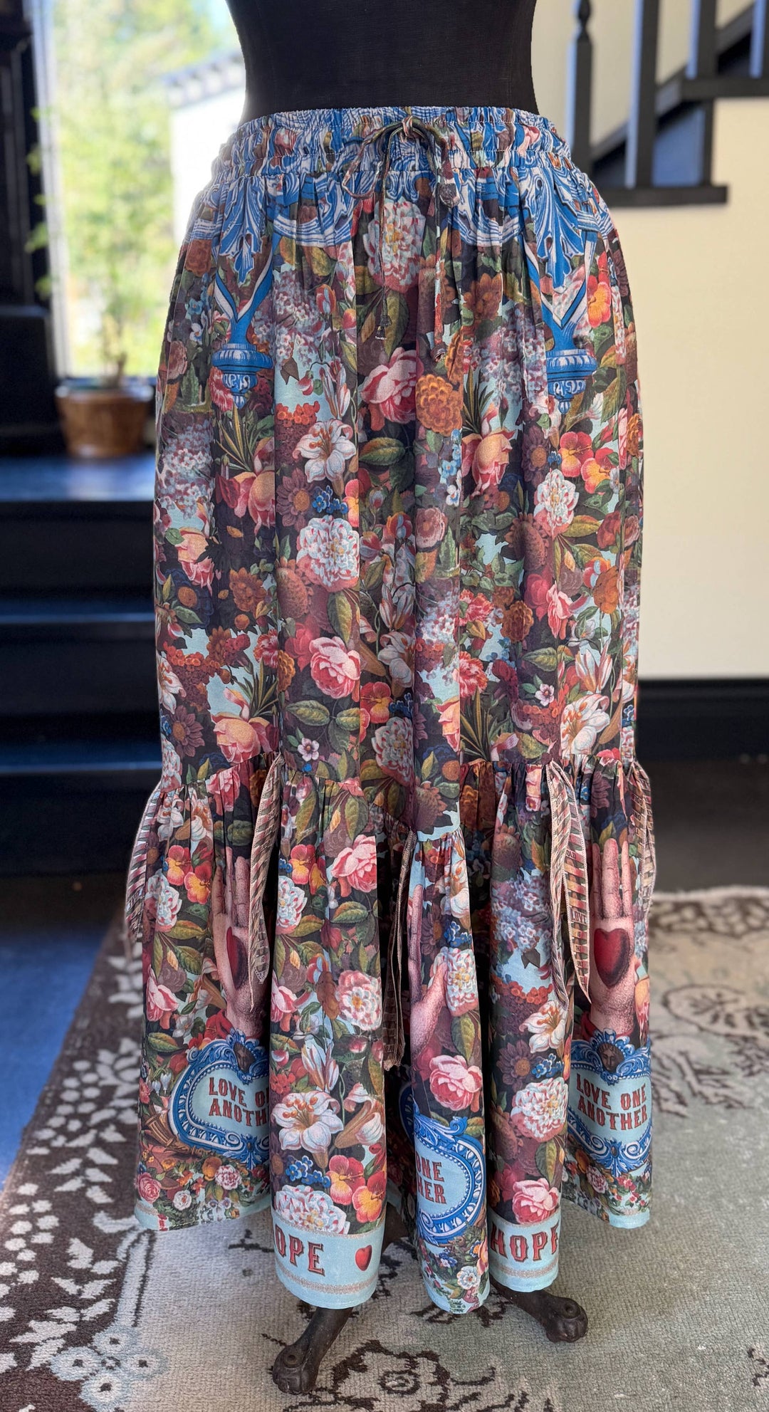 Love Language Atelier Skirt w/ Floral Print