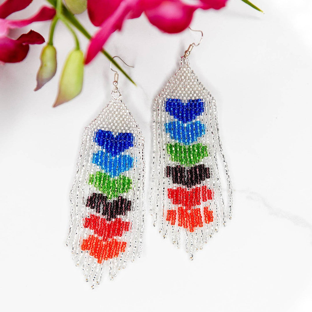 One Love Earrings - Guatemala