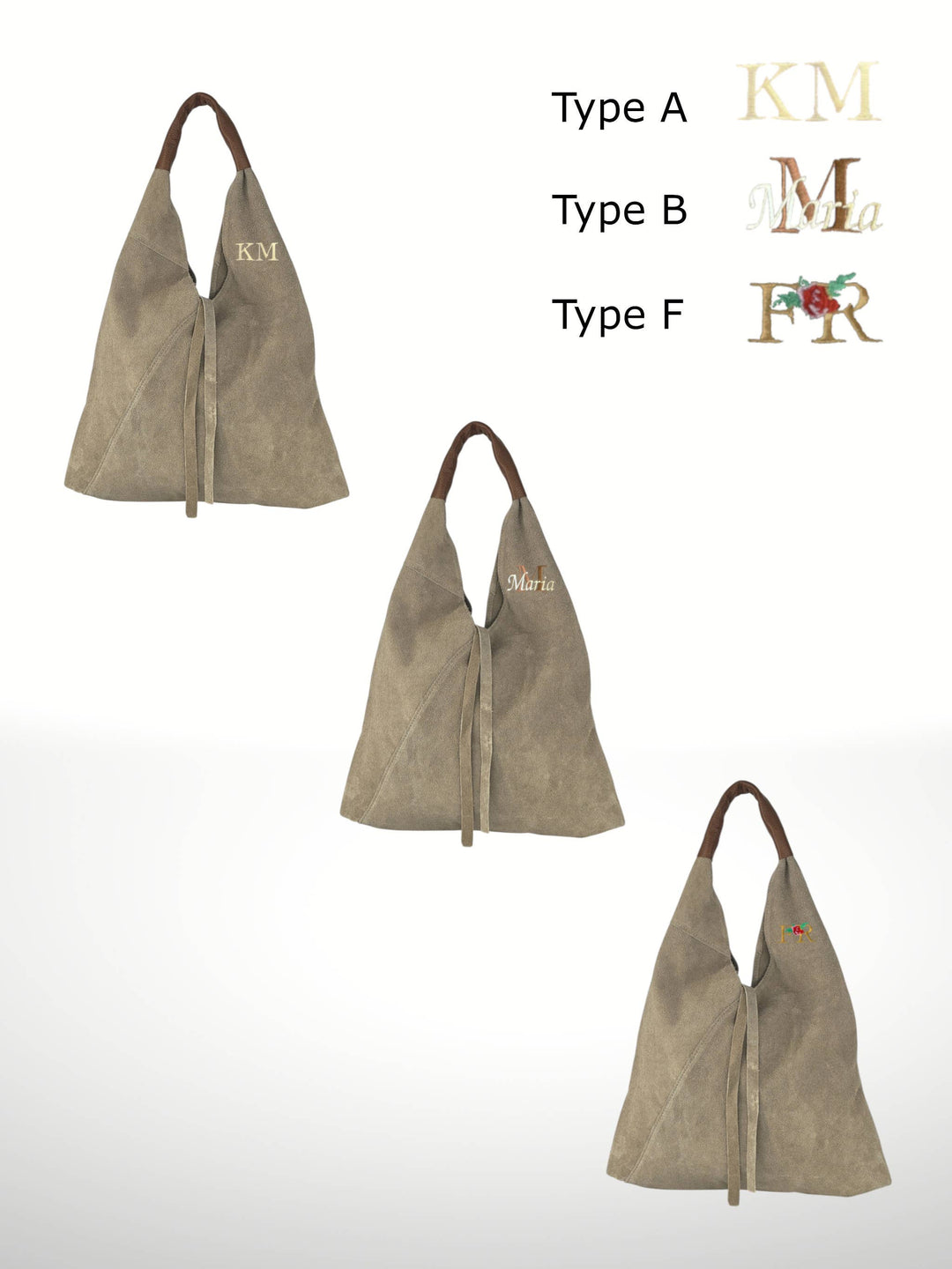 Dema Suede Leather Bag - Italy