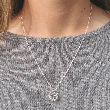 Beautiful Mess Sterling Necklace - Peru