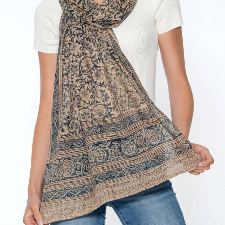 Kalamkari Scarves - India