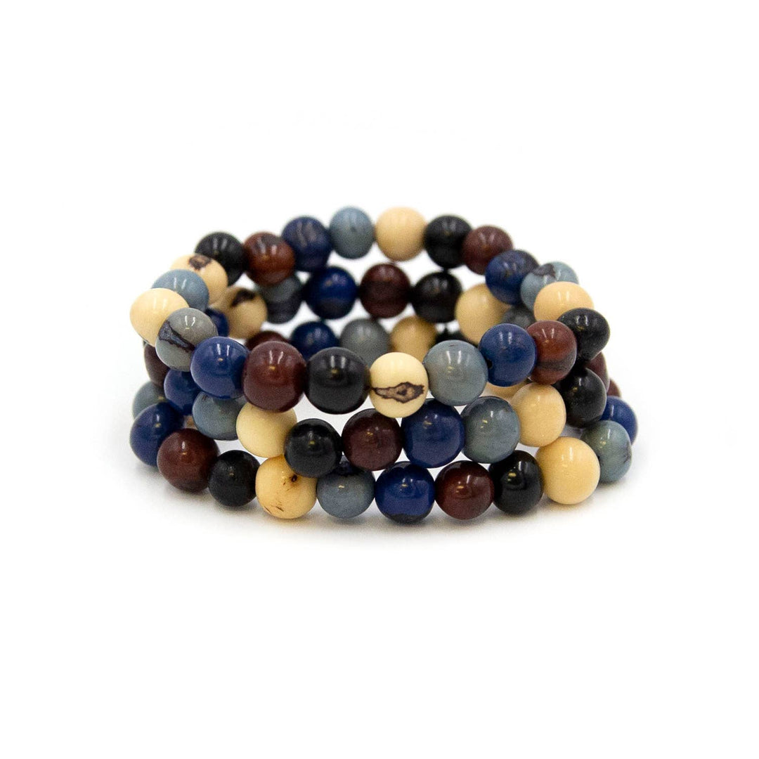 Stackable Acai Bracelet Various Colors - Ecuador