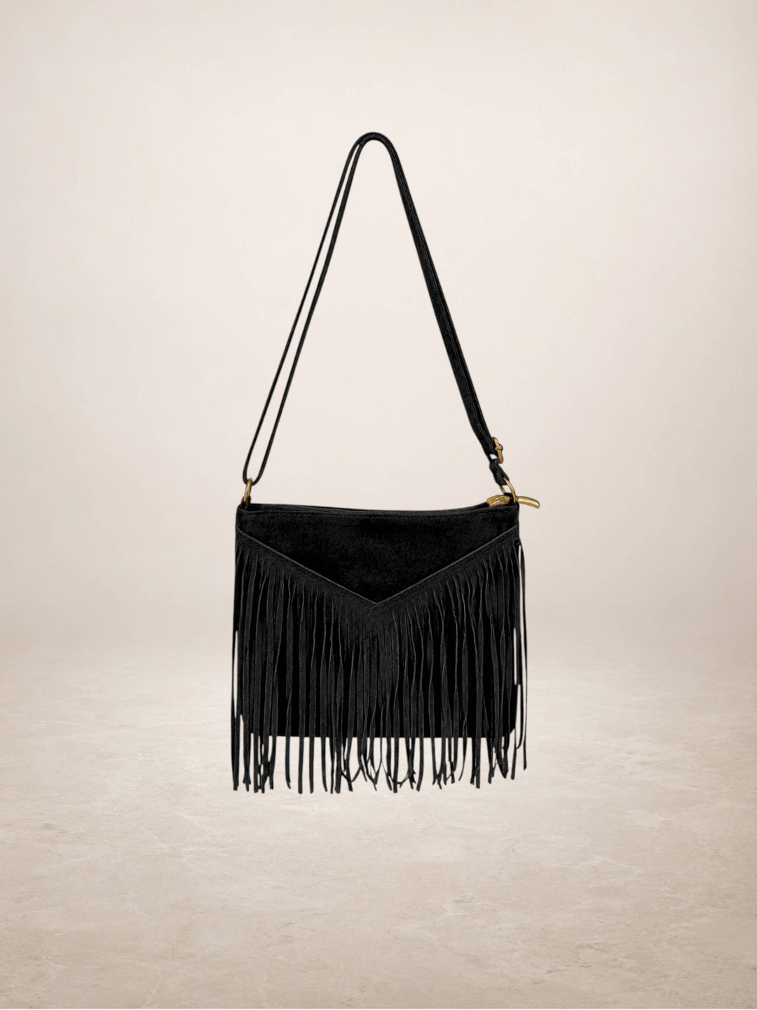 CASCADA V - Suede leather bag