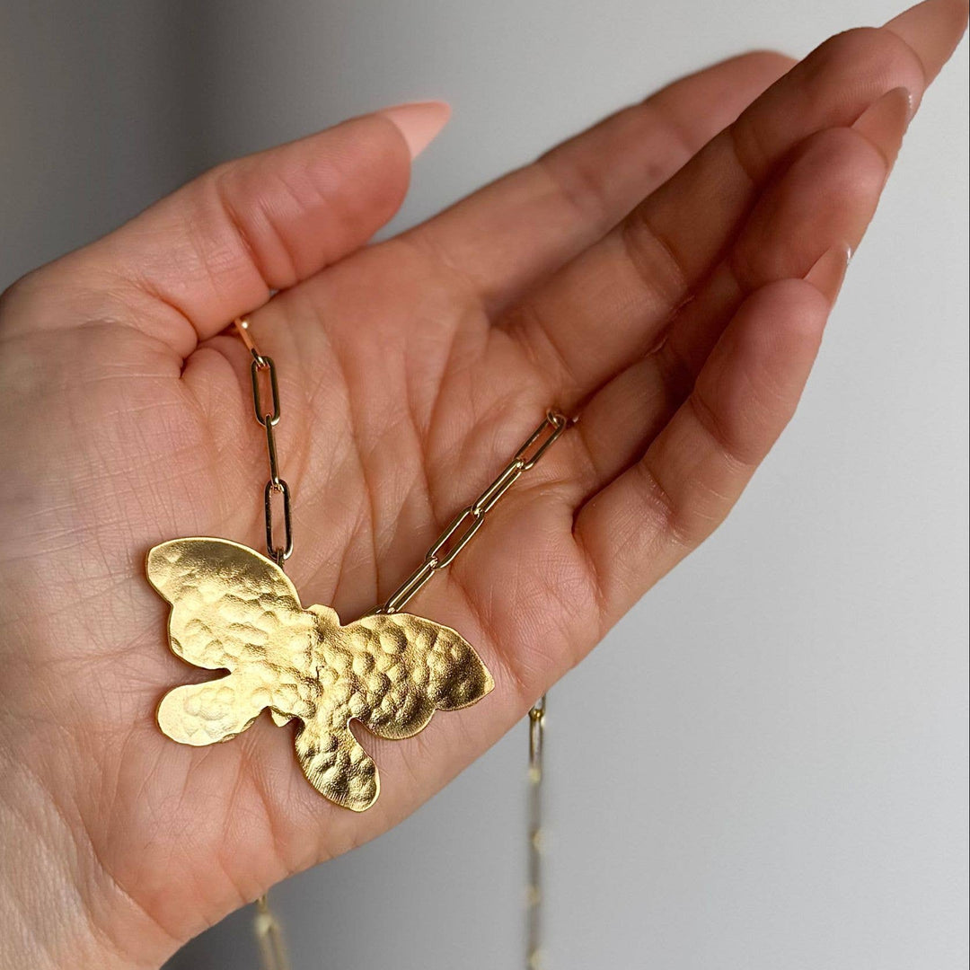 Butterfly Choker Necklace - Canada