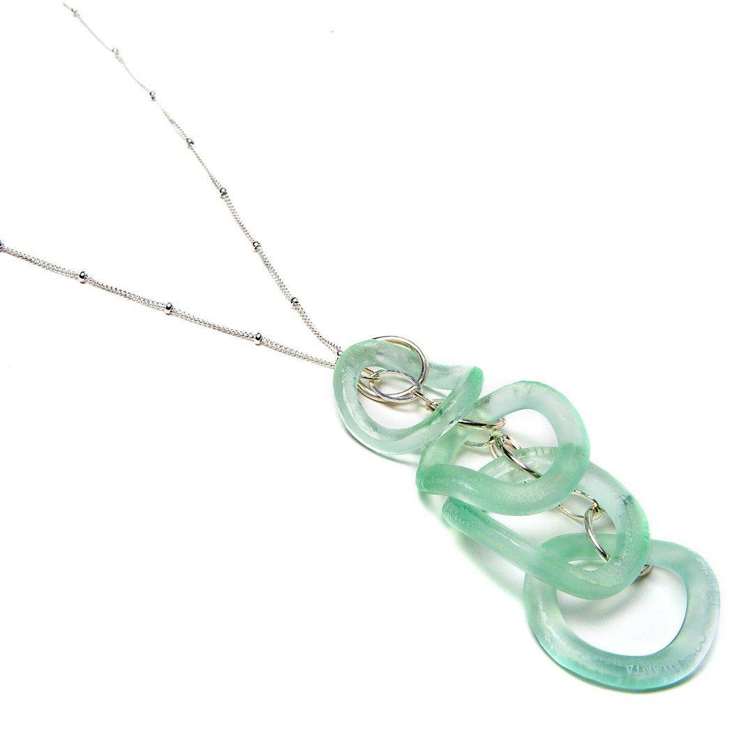 Coca Cola Wave Chandelier Necklace - USA