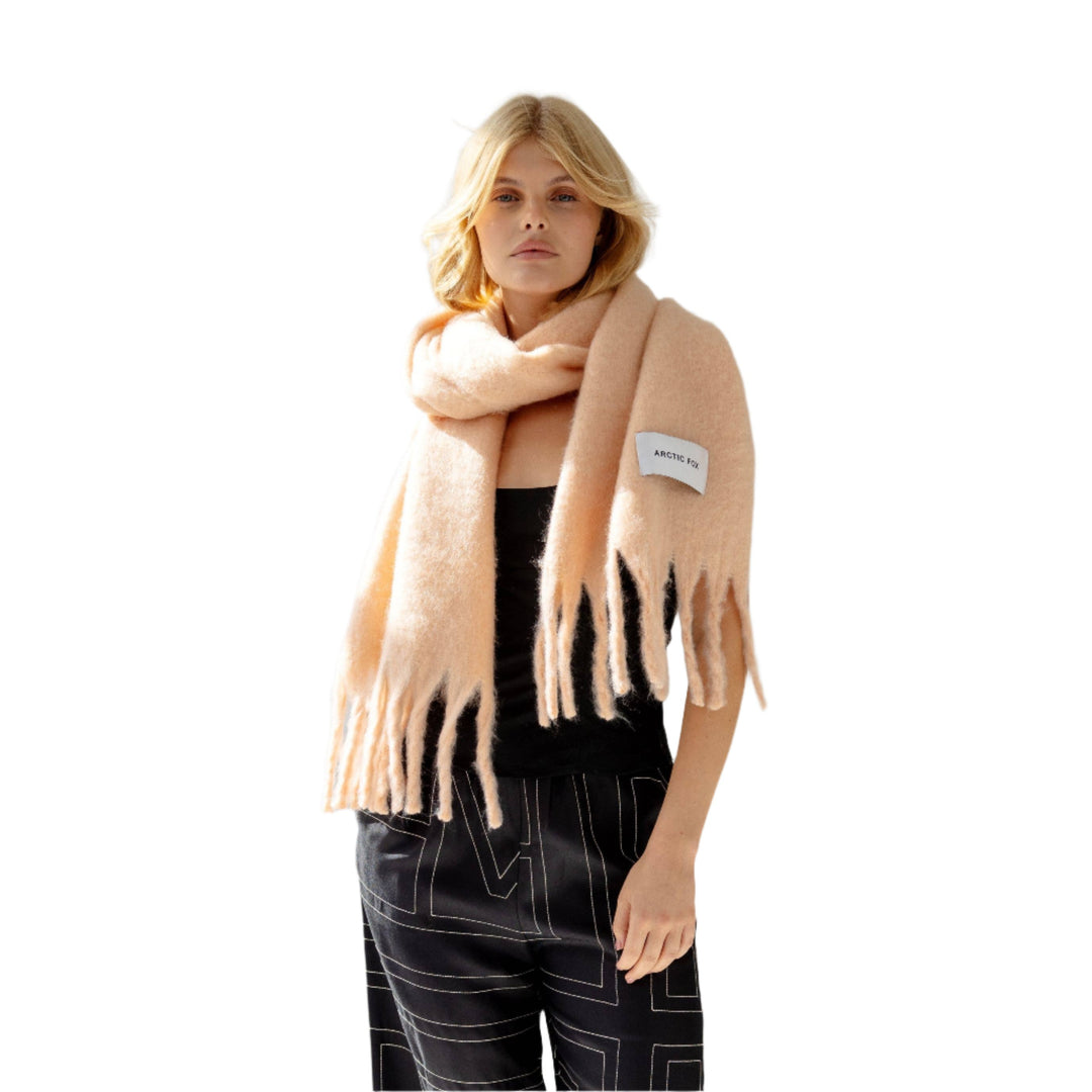 The Stockholm Scarf - 100% Recycled, Pink Clay - UK