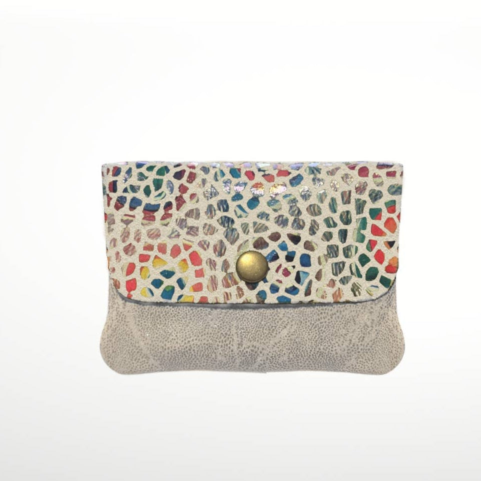 Gaudi Suede Leather Wallet - Italy