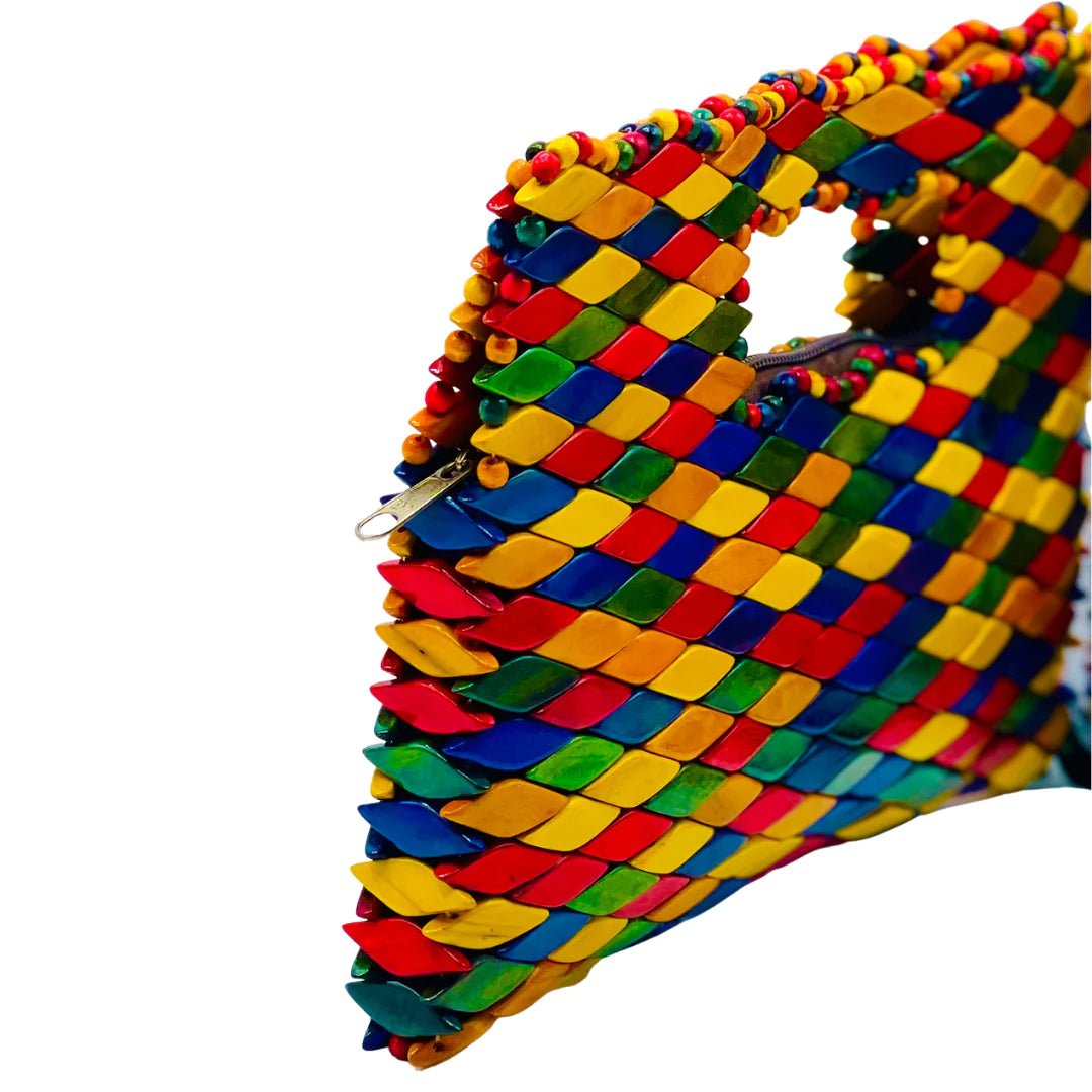 St. Tropez Petite Multicolor Clutch - Brazil