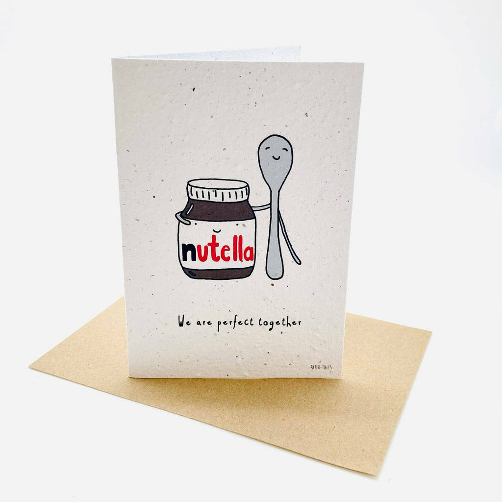 Growing Paper greeting card - Perfect Together