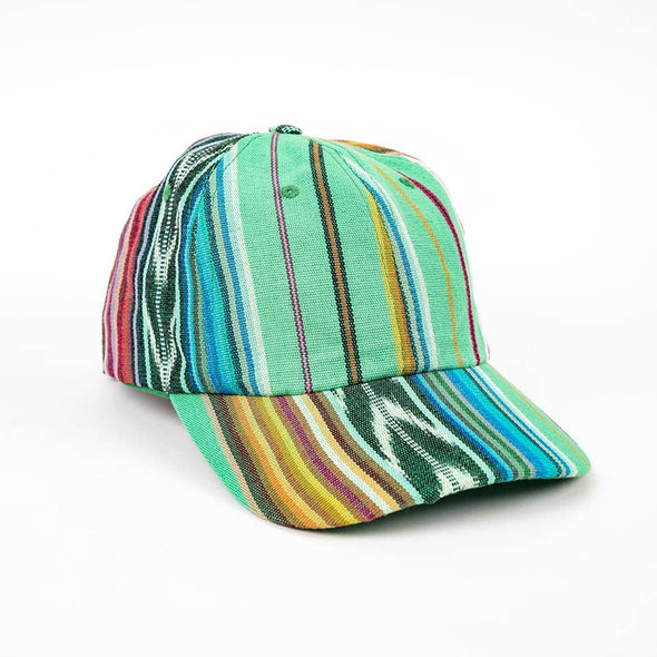 Handwoven Baseball Cap - Green