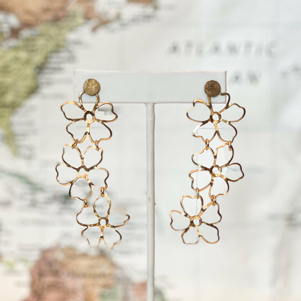 Mini Antheia Chain Earrings - Salem, Massachusetts