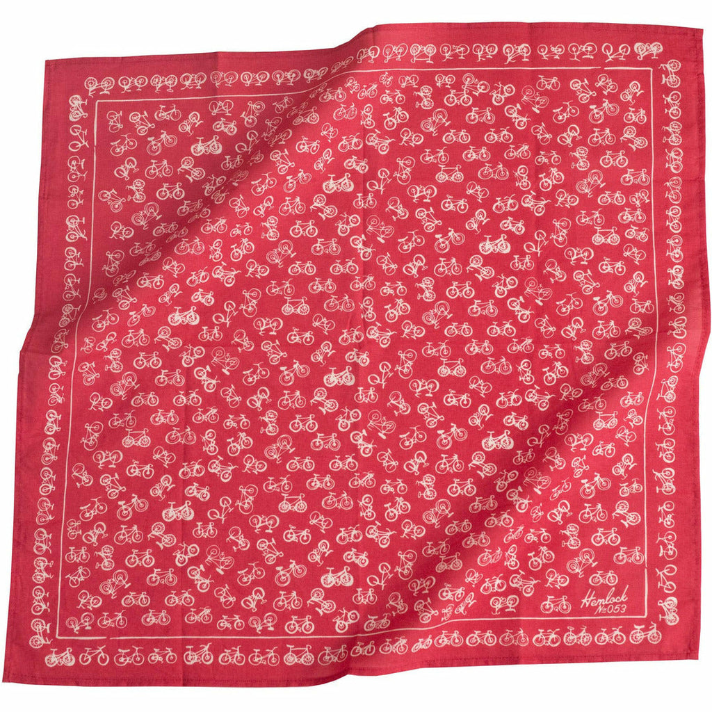 No. 053 Bikes Red Bandana - India